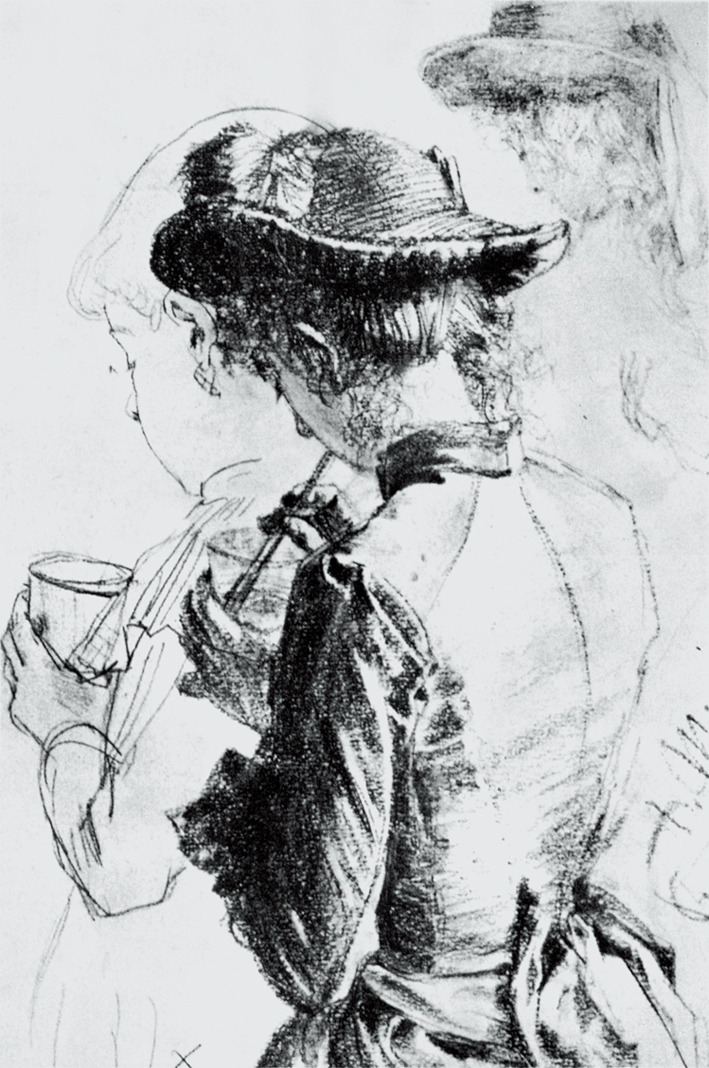  Adolpyh Von Menzel —— 速写 视点出版 (166)